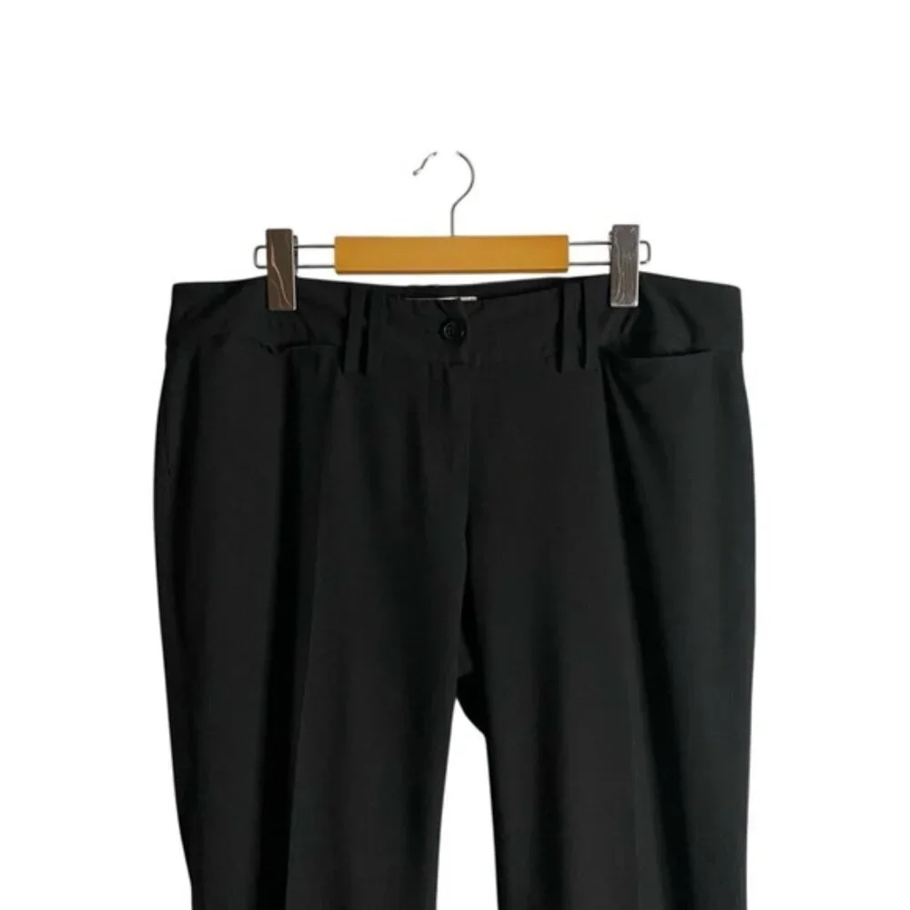 Michael Kors Women's Black Formal Straight Leg Dress Pants